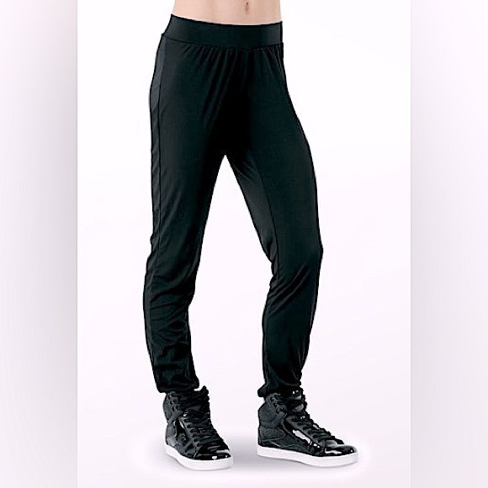 Weissman dance costume black Matte Jersey Jogger Pants
MJ9856 Child LC